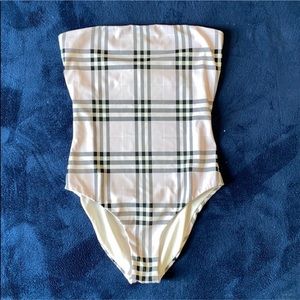 One piece Burberry Swimsuit
